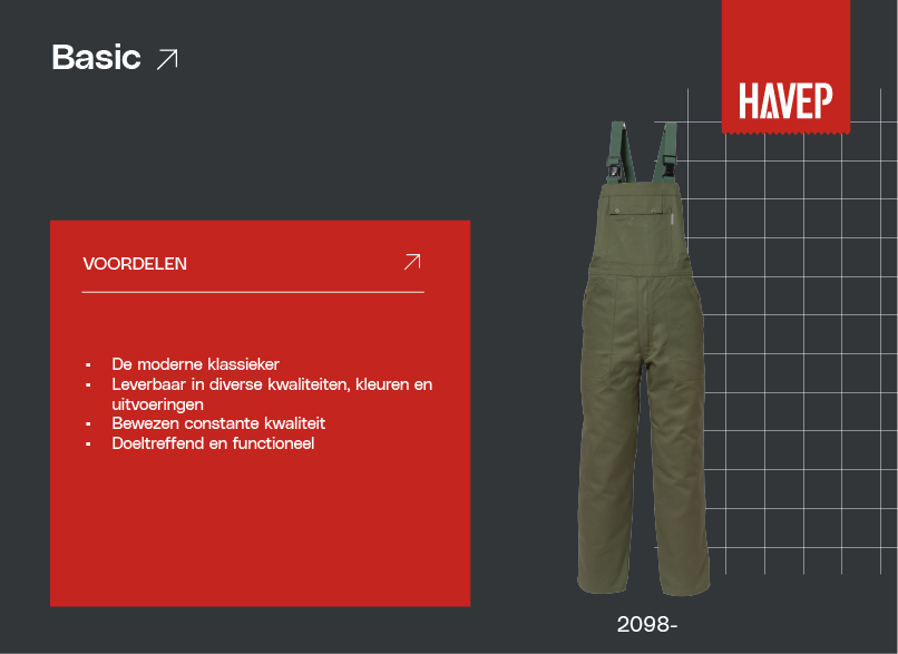 Amerikaanse overall Basic