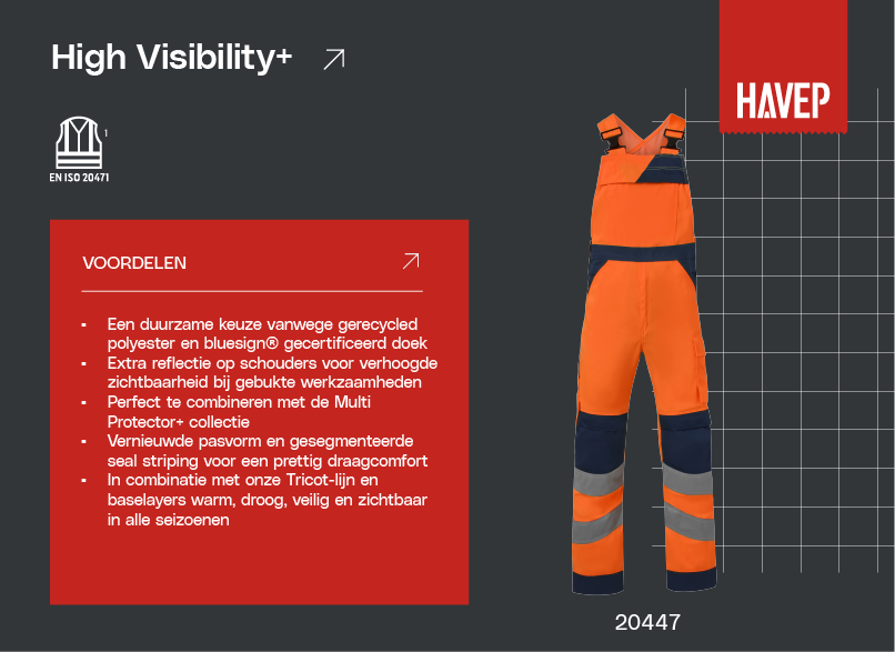 Amerikaanse overall High Visibility+